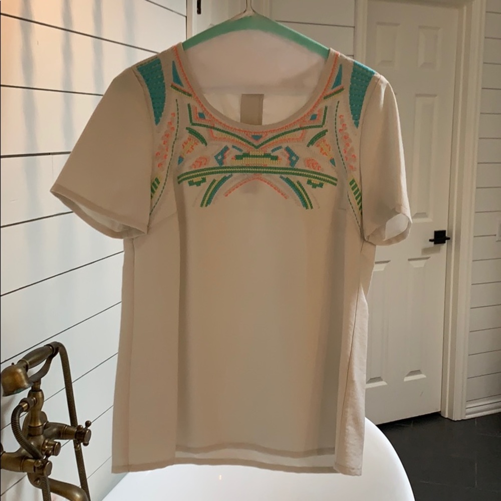 Neon Tribal Short Sleeve Shirt